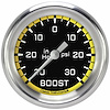 AX341YAPF Autocross Yellow 2 5/8in. Boost/Vacuum Gauge - image 1