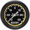 AX341YBPF Autocross Yellow 2 5/8in. Boost/Vac Gauge - image 1
