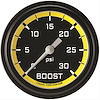 Autocross Yellow w/ Black Bezel 2 ? Boost 30psi Electric Full Sweep - image 1