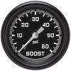 AX343GBPF Autocross Gray 2 5/8in. Boost Gauge, 60 Psi - image 1