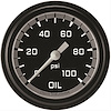 Autocross Grey w/ Black Bezel 2 ? Oil Press 100psi Full Sweep - image 1