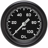 AX381GBPF Autocross Gray 2 5/8in. Oil Pressure Gauge - image 1