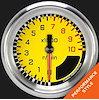 AX383YAPF Autocross Yellow 2 5/8in. Tachometer - image 1