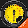 AX383YBPF Autocross Yellow 2 5/8in. Tachometer - image 1
