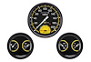 AX61YBLF Auto Cross Yellow 5in. Speedtach, 2 - 3in. Dual - image 1