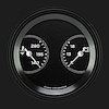 AX74GBLF Autocross Gray 3 3/8in. Temp & Volt Dual - image 1
