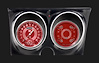 V8 RED STEELIE CAMARO 67- - image 1