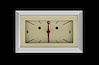 1957 Chevy Clock Tan - image 1