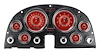 V8 Red Steelie Series Instrument Package 1963-67 Corvette Includes: - image 1