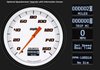 Velocity Series White Gauge Package 1954-55 Chevy Truck (First Series) Includes: - image 2