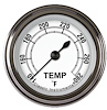 Classic White 2 ? Full Sweep Water Temp Includes Temp Sender - image 1