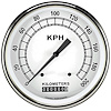 Classic White Series Speedometer 4-5/8" Electrical - image 1