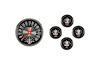 GAUGE SET BLK/BRUSHED - image 1