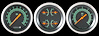 G-Stock Series 3-Gauge Set 3-3/8" Electrical Speedometer (140 mph) - image 1