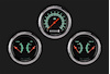 G-Stock Series 3-Gauge Set 3-3/8" Electrical Speedometer (140 mph) - image 1