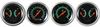 G-Stock Series 4-Gauge Set 3-3/8" Electrical Speedometer (140 mph) - image 1
