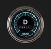 2-1/8 in. G/Stock Digital OLED Gear Indicator [Stainless Low Step Bezel] - image 2