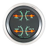 G-Stock Series Quad Gauge 3-3/8" Electrical Includes: - image 1