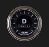 2-1/8 in. Hot Rod Digital OLED Gear Indicator [Stainless Low Step Bezel] - image 2