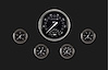 HR165SLF Hot Rod Five Gauge Set 165