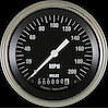 Hot Rod Series Speedometer 3-3/8" Electrical - image 1