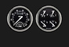 Hot Rod Series 2-Gauge Set 4-5/8" Electrical Speedtachular Gauge - image 1