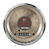 Low Speed Series Speedometer with Hour Meter All American Nickel Style - image 1