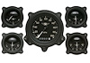 Moal Bomber Series 5-Gauge Set 3-3/8 in. Electrical Speedometer (200 MPH) - image 1