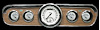 Classic White Series Gauge Package 1965-66 Mustang Includes: - image 1