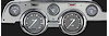 SG Series Instrument Package (Brushed Aluminum Housing) 1967-68 Mustang Includes: - image 1