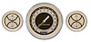 Nostalgia VT Series 3-Gauge Set 4-5/8" Electrical Speedometer (140 mph) - image 1