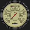Universal Six Pack Instrument Cluster Tan Face - image 1