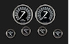 Traditional Series 6-Gauge Set 4-5/8" Elec Speedometer (140 mph) - image 1