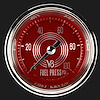 V8 RED STEEL 2 FUEL PRES 100psi ELEC FULL SWEEP - image 1