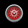 V8 Red Steelie Series Clock 2-1/8" Electrical - image 1