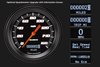 Velocity Black Series 4-Gauge Set 3-3/8" Electrical Speedometer (160 mph) - image 2