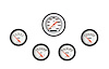VS200WBLF Velocity White Five Gauge Set 200 - image 1