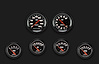 VS201BBLF Velocity Black Six Gauge Set 201 - image 1