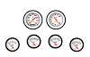 VS201WBLF Velocity White Six Gauge Set 201 - image 1