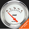 VS209WAPF Velocity White 2 5/8in. Fuel Gauge, 240-33 Ohm - image 1