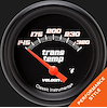 VS227BBPF Velocity Black 2 5/8in. Transmission Temperature Gauge - image 1