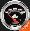 VS228BAPF Velocity Black 2 5/8in. Oil Temperature Gauge - image 1