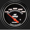 Velocity Black w/ Black Bezel 2 ? Oil Temp. Short Sweep - image 1