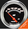 VS281BAPF Velocity Black 2 5/8in. Oil Pressure Gauge - image 1