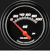 Velocity Black w/ Black Bezel 2 ? Oil Press 100psi Short Sweep - image 1