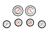 VS301WBLF Velocity White Six Gauge Set 301 - image 1