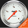 VS309WAPF Velocity White 2 5/8in. Fuel Gauge - image 1