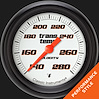 VS327WBPF Velocity White 2 5/8in. Transmission Temperature Gauge - image 1