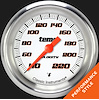 VS329WAPF Velocity White 2 5/8in. Stock Elimin.ator Temp. Gauge - image 1