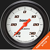 VS341WBPF Velocity White 2 5/8in. Boost/Vac Gauge - image 1
